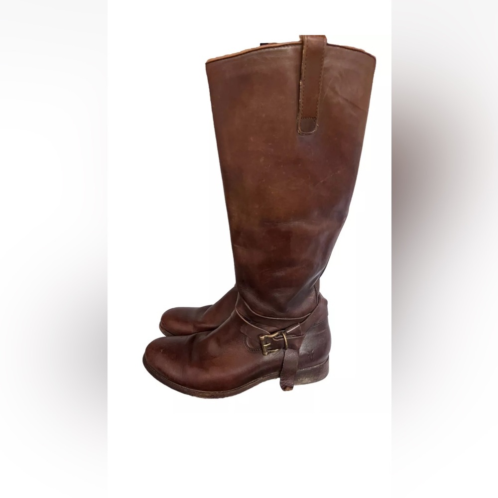 Frye  Melissa Buckle Womens Womens Sz 9 1/2 Leather Boots
